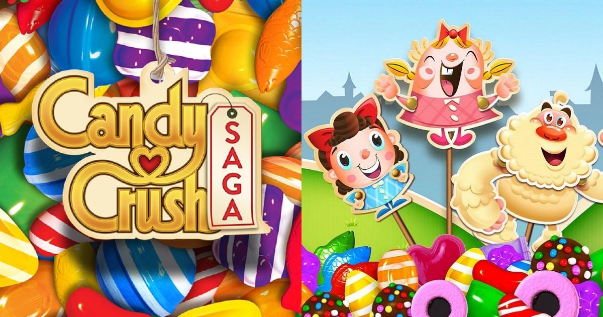 Candy Crush Saga é visto no Xbox App - Canal do Xbox